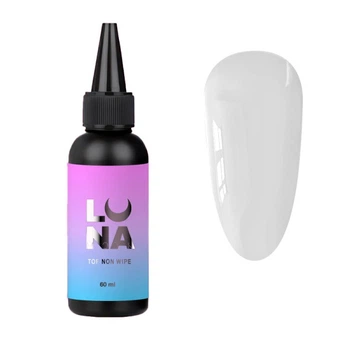 Топ для гель-лака без липкого слоя Luna Top Non Wipe Refill. 60 мл