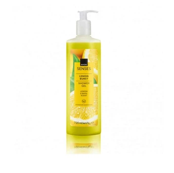 Увлажняющий гель для душа Avon Senses Цитрусовый заряд Lemon Burst Shower Gel с лимоном и базиликом Lemon & Basil Skent 720 мл