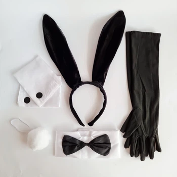 Набор обруч ушки Зайчика Playboy плэйбой