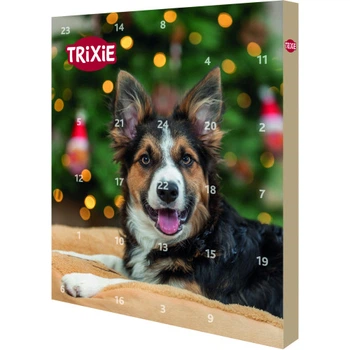 Адвент-календарь для собак Trixie Рождественский с лакомствами 30х34х3,5 см