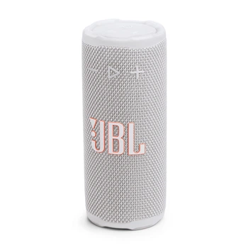 Портативна акустична система JBL з підсвічуванням, захист IP68, Bluetooth, біла, 64x152.5x65.2 мм
