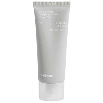 Солнцезащитный крем с комплексом церамидов Celimax Dual Barrier Watery Sun Cream SPF50+PA++++, 40 мл