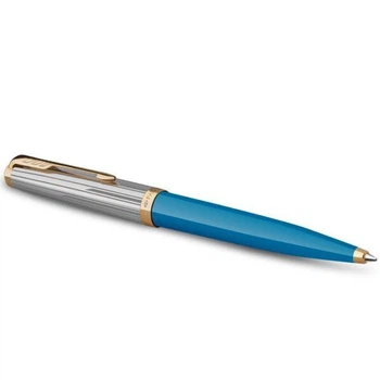 Ручка кулькова Parker PARKER 51 Premium Turquoise GT BP 56 432 66948