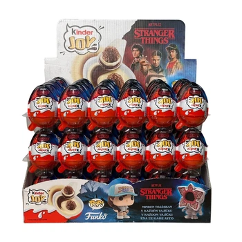 Яйцо Kinder Joy Funko Pop Stranger Things Киндер Джой "Очень странные дела", 1440 г 72 шт