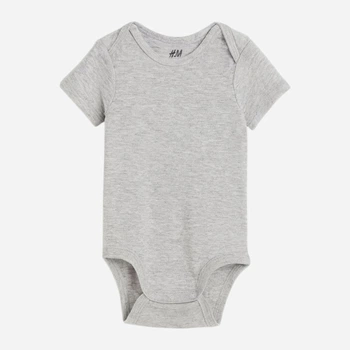 Детское боди-футболка для девочки H&M 1088033003c35 104 см Серое (KC1000000054836)