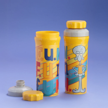 Bidon na wodę Koziol Olli Sponge Bob Skalmar Obłynos 500 ml (4002942703953)