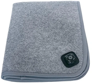 Электропростынь RIAS 3 температурных режима 160х80 см USB 20W Grey (7_01368)