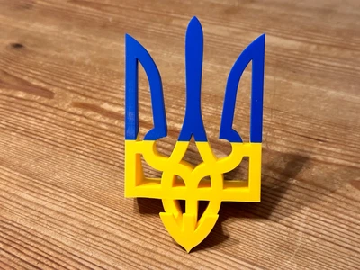 Підставка для Телефону Патріотична Тризуб Синьо-Жовта. Aivory
