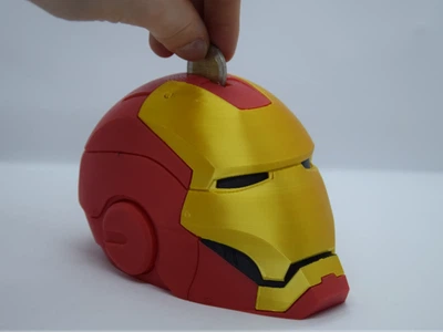 Скарбничка-шолом супергероя Залізної Людини Iron Man Marvel. Aivory