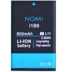 Аккумулятор NB-189 для Nomi i189 (Аналог Усиленный) 1200mAh
