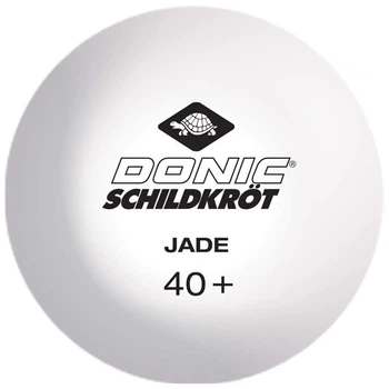 Мяч для настольного тенниса DONIC JADE 40+ пластик белый