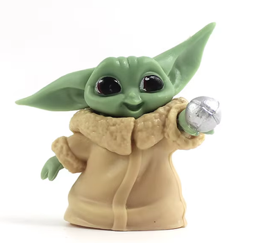 Star Wars Master Yoda Ґроґу Малюк Йода кулька іграшка 5 см