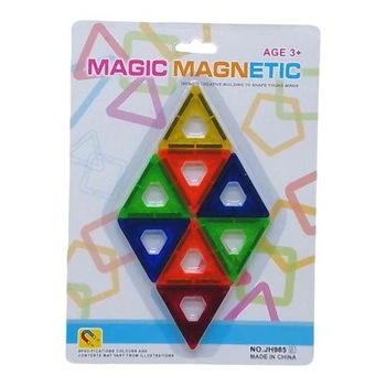 Конструктор магнитный "Magic Magnetic", 8 деталей MIC (246981)