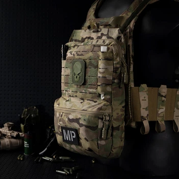 Тактичний рюкзак-гідратор Toptacpro Multicam на 2 літри