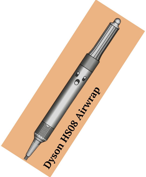 Стайлер Dyson HS08 Airwrap ID Curly/Coily Ceramic Patina/Topaz (533736-01)