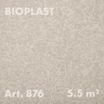 Жидкие обои Bioplast Арт. 876, 1кг, 5.5 м², целлюлозное волокно, серый (серый)
