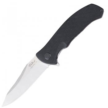 Нож складной TEKUT Tough (длина: 210мм лезвие: 90мм) чёрный