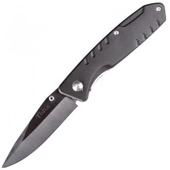 Складной нож TEKUT LK5070 с зажимом (полная длина 17 7см длина лезвия 7 5см) черный