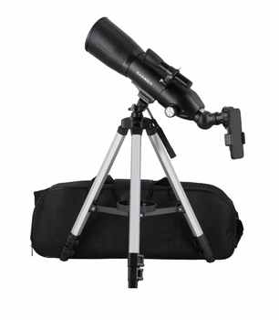 Телескоп Carbon 80/400 AZ с сумкой и адаптером для смартфона