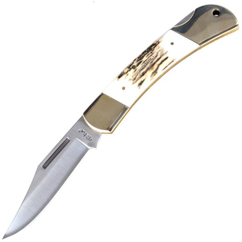 Нож TEKUT Predator LK5077A рукоятка из оленьего рога (длина: 19 7cm лезвие: 8 7cm)