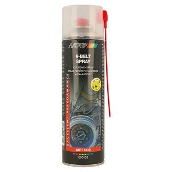 Мастило для ременів Motip V-Belt Spray поліальфаолефінове прозоре аерозоль 500мл 090102BS