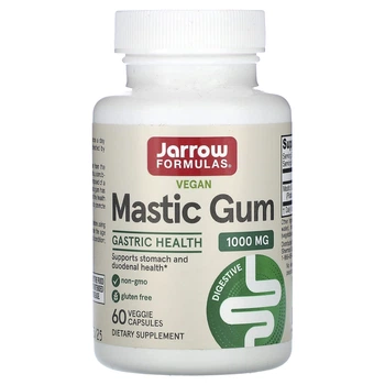 Смола мастикового дерева Jarrow Formulas (Mastic Gum) 500 мг 60 шт