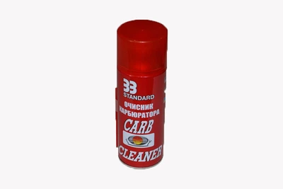Очиститель карбюратора CARB CLEANER 400мл очищает жиклёры, клапаны, поплавковую камеру, дроссельные заслонки