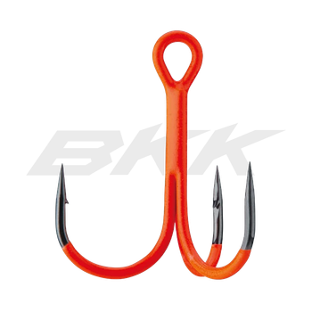 Гачок потрійний BKK Treble Spear-21 UVO Orange №2 (5шт)