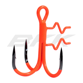 Гачок потрійний для стінгера BKK Treble Assist Spear-21 UVO Orange №2 (5шт)