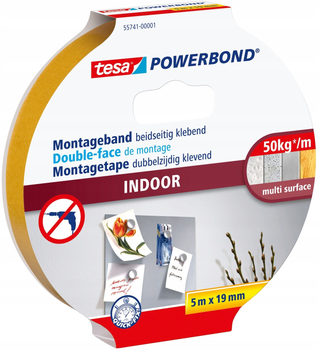 Taśma montażowa TESA Powerbond 19 mm x 5 m (4042448843364)