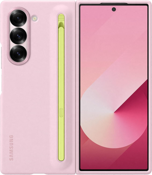 Etui plecki Samsung S Pen Case with Case do Galaxy Fold6 Pink (8806095622866)