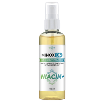 Лосьйон для росту волосся Minoxon Niacin+ з нікотиновою кислотою 100 мл 2775337260073