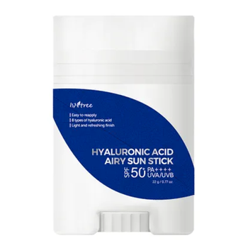 (08/12/25)Солнцезащитный стик Isntree Hyaluronic Acid Airy Sun Stick SPF50+ PA++++ 22g