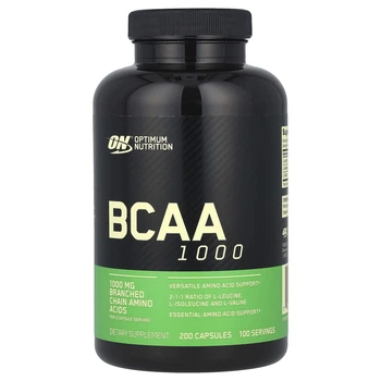 Комплекс амінокислот Optimum Nutrition (BCAA 1000) 200 шт