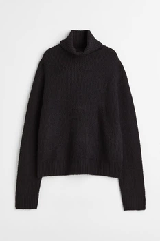 Жіночий светр H&M 202719-2 S(165/88) чорний (2000004790967)