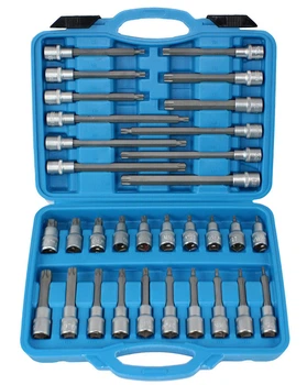 Набор ключей торцевых 1/2" Torx 32 шт. Silver S10635