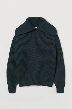 Жіночий светр H&M 201024-2 S(160/88) зелений (2000004667955)