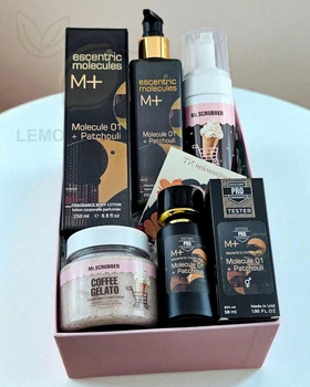 Подарочный набор косметики No Brand в стиле Escentric Molecules Molecule 01 + Patchouli 4 в 1