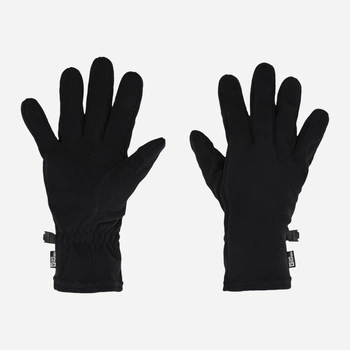 Рукавички флісові з сенсорними пальцями Jack Wolfskin Real Stuff Glove A65444-6000 XL Чорні (4064886544825)