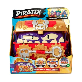 Дитячий іграшковий набір з фігурками "Скриня зі скарбами" PIRATIX PPXSP116IN00