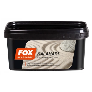 Декоративная структурная краска Fox Dekorator Kalahari 0002 sabulum 1л