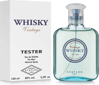 Туалетная вода для мужчин Evaflor Whisky Vintage Tester 100 мл