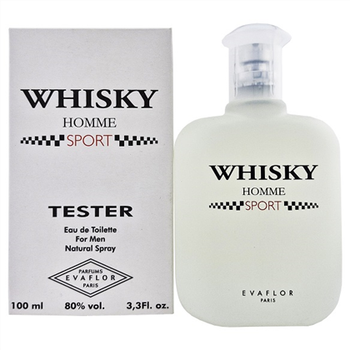 Туалетная вода для мужчин Evaflor Whisky Sport homme Tester 100 мл