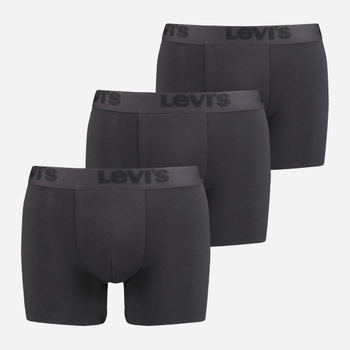 Набор трусов боксеров мужских Levi's 905045001-001 S 3 шт Черный (8718824883472)
