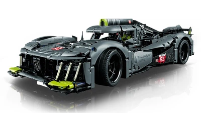 Конструктор спорткар PEUGEOT 9X8 24H Le Mans гоночная машина 1775 детали