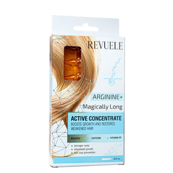 Активный концентрат для волос Revuele Arginine + Длинные волосы 8 x 5 ml