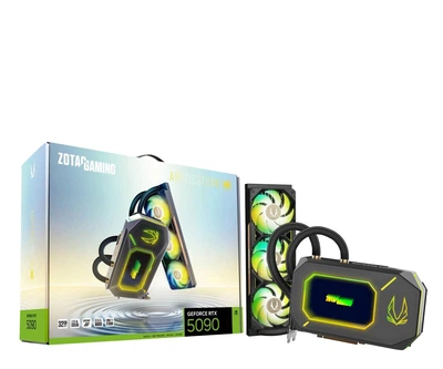 Відеокарта Zotac GeForce RTX 5090 ArcticStorm AIO 32GB GDDR7 DLSS4 (ZT-B50900K-30P) EU