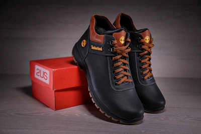 Спортивные ботинки, зимние кожаные кроссовки на меху Timberland Sheriff 41