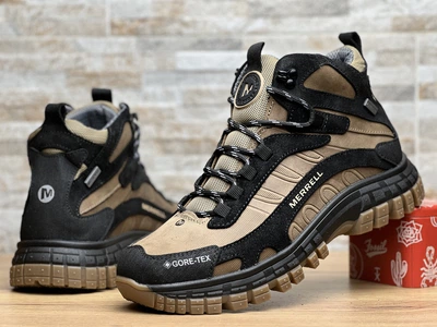 Кроссовки зимние термо ботинки Moab Speed Gtx Gore-Tex олива 43