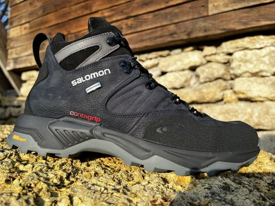 Спортивні черевики, кросівки термо Salomon Contagrip Gore-Tex Denim V1 45